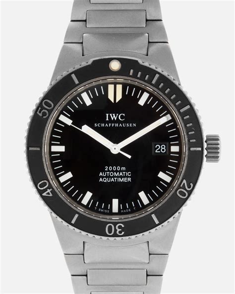 iwc 2000 aquatimer|iwc aquatimer 2000 titanium 3536.